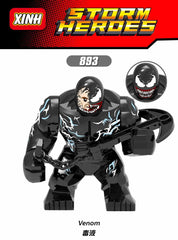 Marvel Brick Venom Massacre Riot Assembly Building Blocks Mobile Dolls Puzzle Children's Toys Christmas Birthday Gift