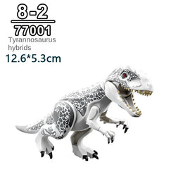 Jurassic dinosaur baby building block accessories gift assembling educational toys a variety of optional bagged children's toys.