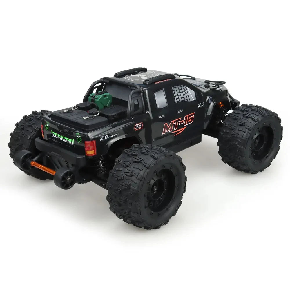 ZD RACING MT16 3S Brushless RTR 1/16 RC Electric Remote Control Model Car Monster Truck Adult Children's Toys