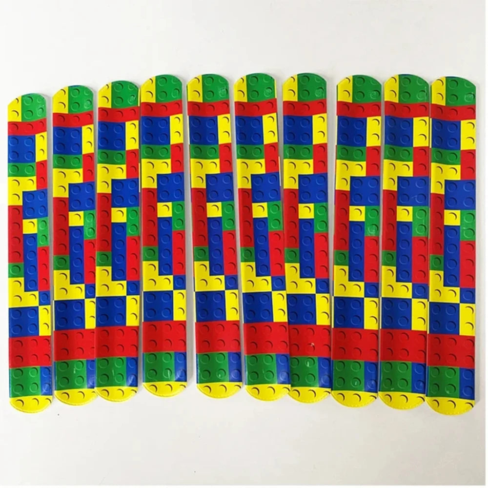 Magic Cube Children's Toys Theme Party Supplies Disposable Tableware Cup Plate Napkin Backdrop For Birthday Party Decorations