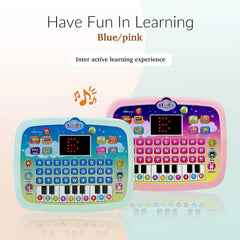 Kids Tablet, Educational Learning Pad with LED Screen, Early Development Interactive Electronic Toy for Boys & Girls