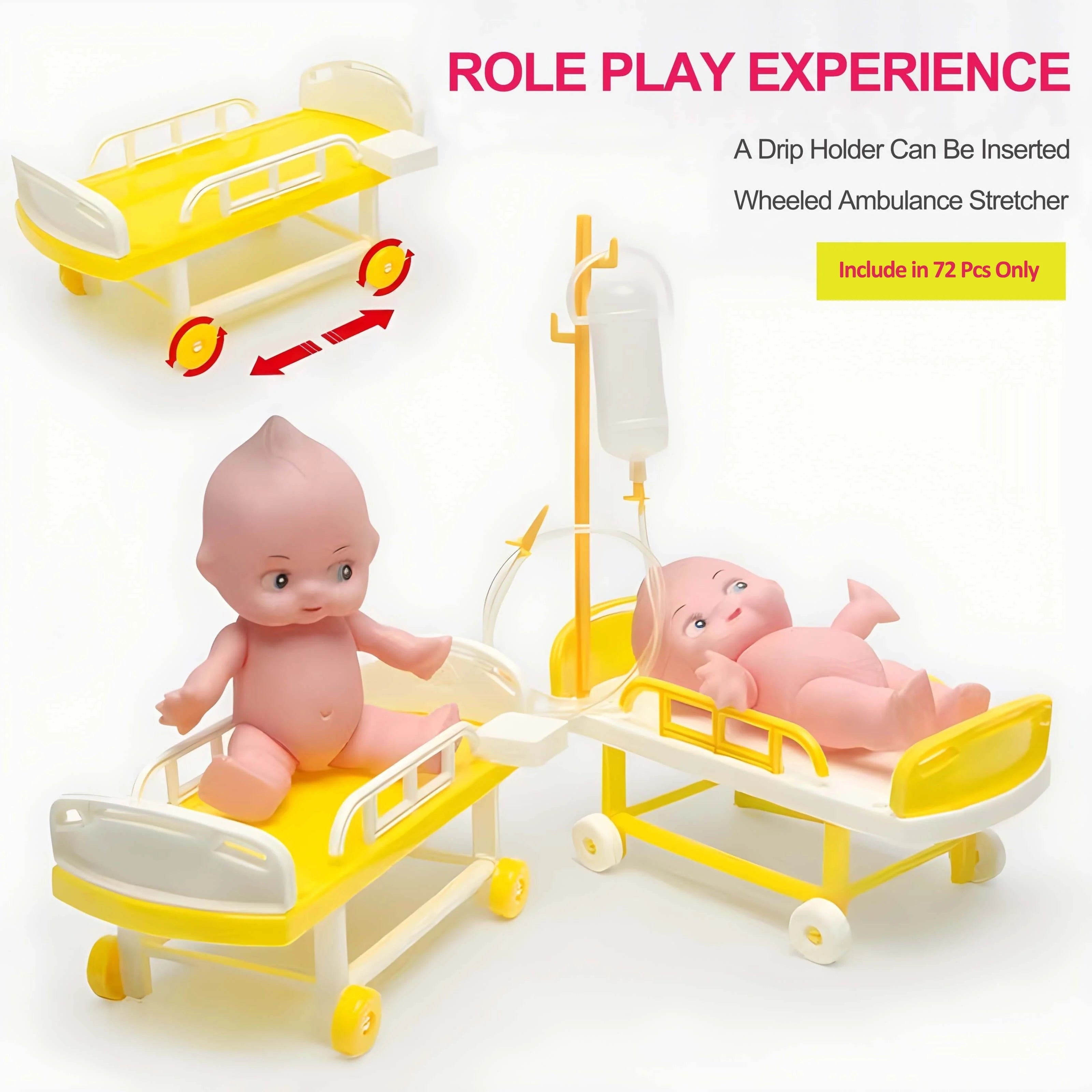 Doctor Kit for Kids Toys for Girls Boys Pretend Play Dress Up Educational Dentist Doctor Set Costume Medical Kit Role Play