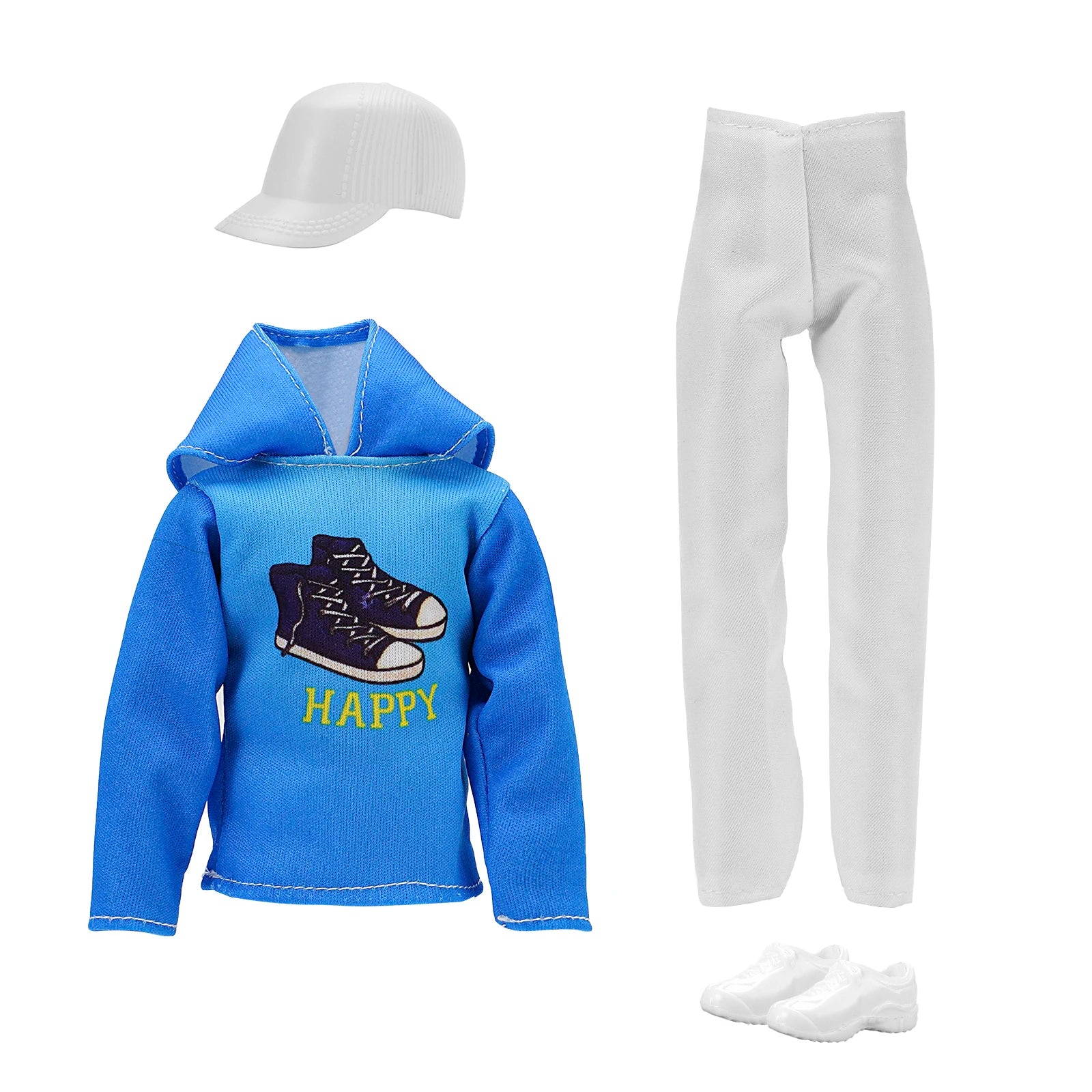 Doll Clothes Ken Doll Clothes Hoodie Sportswear Shirt Coat Outfit Set Doll Accessories Dressing Up Children's Toys,Girls Gift