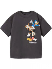 2024 New Children's T-shirt Summer Printed Cartoon Fashion Kids Clothing Short Sleeve Tees Toddler Costume Boys Girls T Shirt