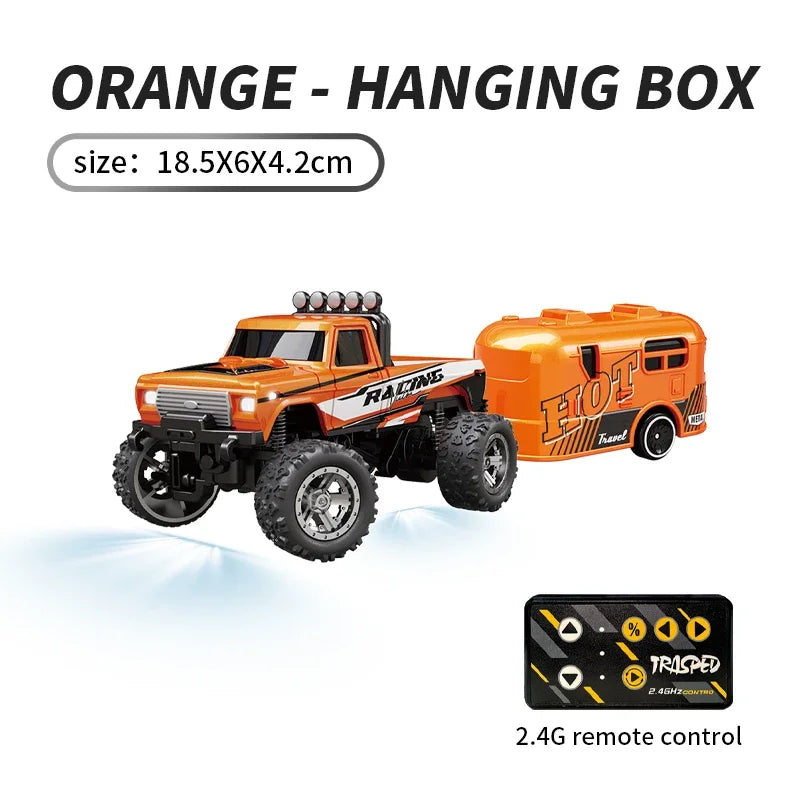 METAL RC Cars 1:64 Rc Drift Car Remote Control Car Mini High-Speed Off-road Climbing Children's Toys Kids Gifts Customized