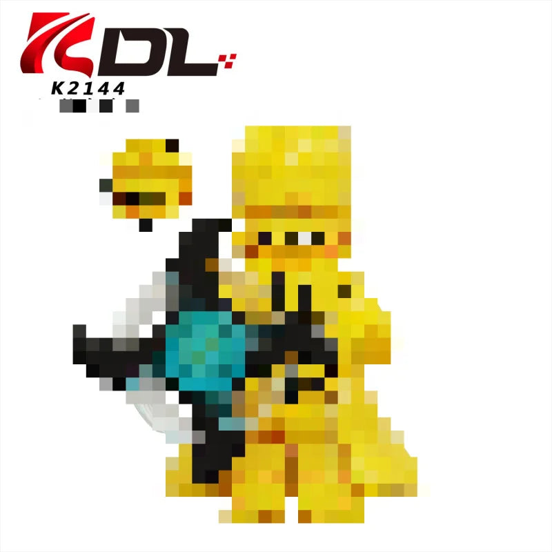 KDL819 third-party series ninja kaka six-way glow night Zilaiye children's toys building block christmas gifts