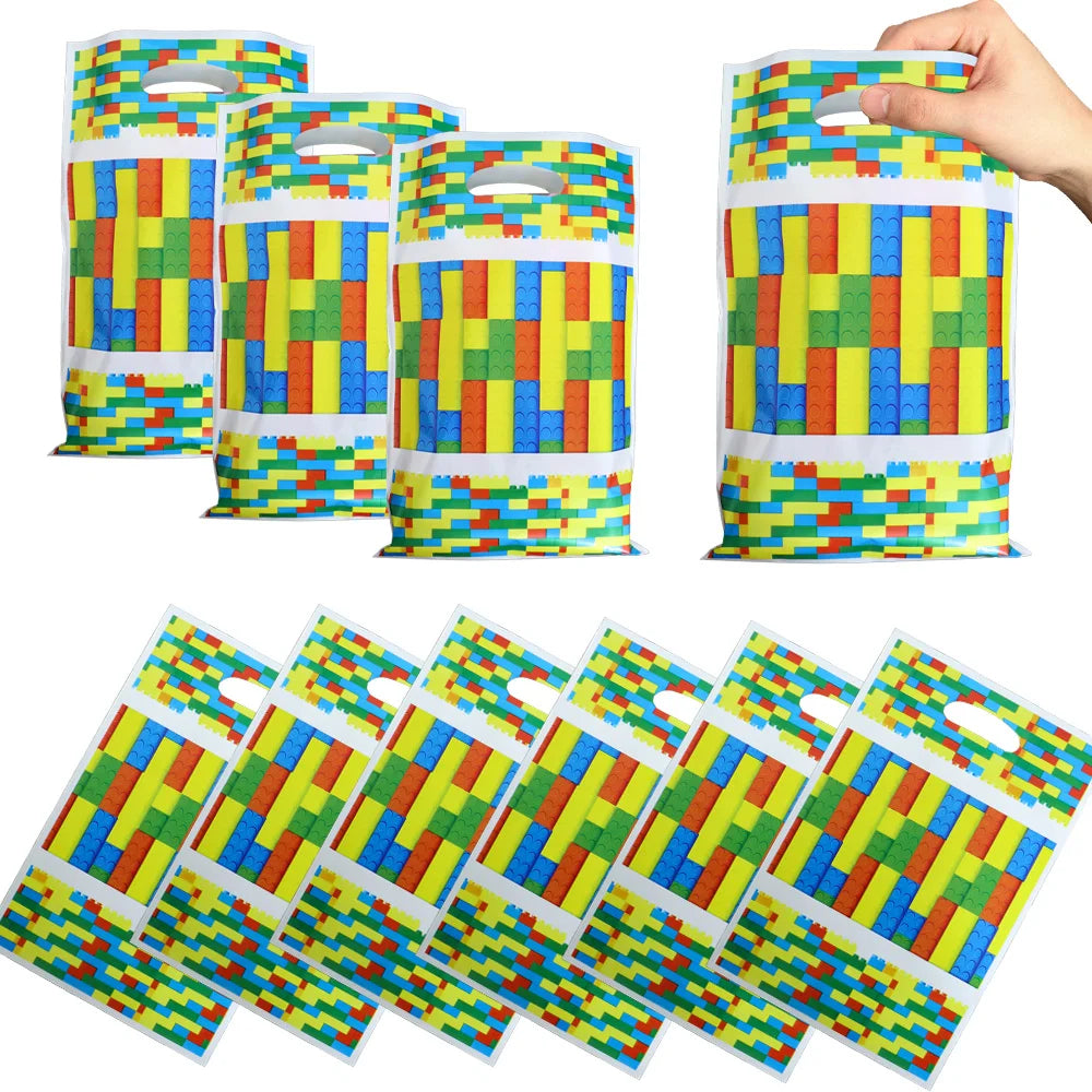 Magic Cube Children's Toys Theme Party Supplies Disposable Tableware Cup Plate Napkin Backdrop For Birthday Party Decorations